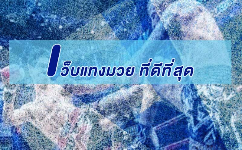เว็บแทงมวย ที่ดีที่สุด